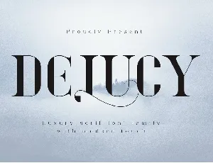 Delucy font