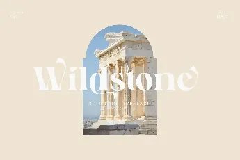 Wildstone font