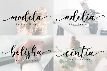 Belista Calligraphy font