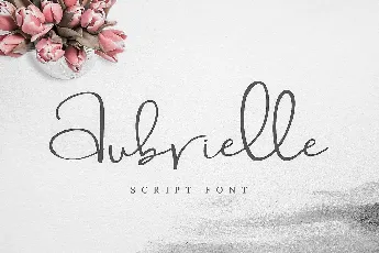 Aubrielle Script font