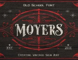 Moyers font