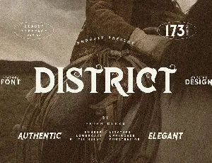 District font