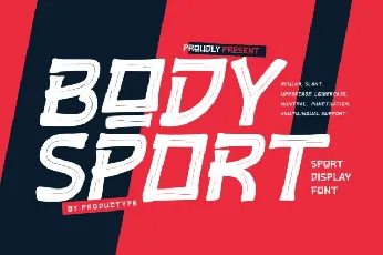 Bodysport font