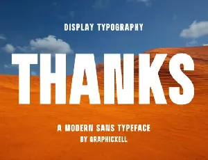 Thanks font