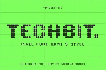 Techbit font