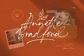 Annette Bradford font