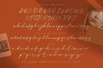 Annette Bradford font