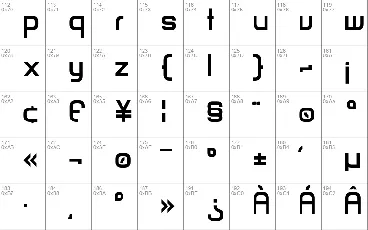 Matamata font