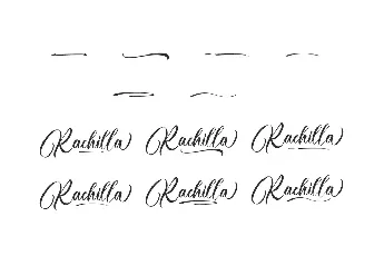 Rachilla Demo font