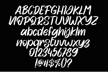 Bomster font