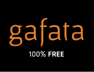 Gafata font