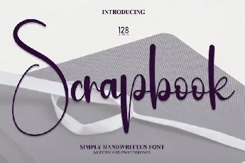 Scrapbook Script font