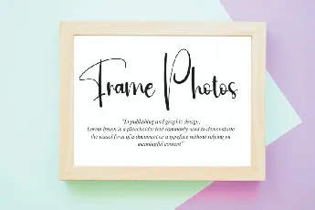 Scrapbook Script font