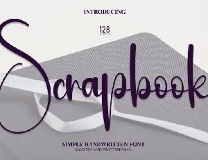 Scrapbook Script font