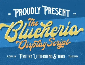 Blueheria font