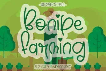 Bonipe Farming font