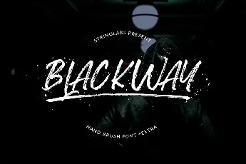 Blackway font