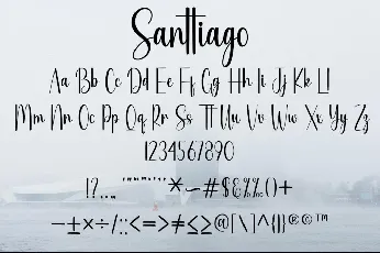 Santtiago font