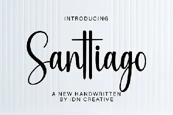 Santtiago font