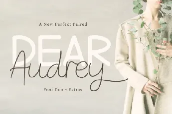 Dear Audrey Duo font