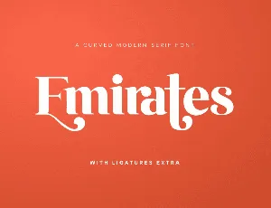 Emirates font