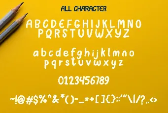 CHOCO DONUT font