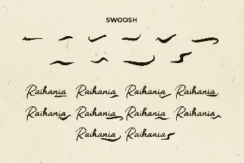 RaihaniaDemo font