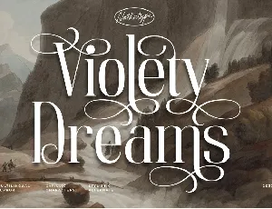 Violety Dreams font