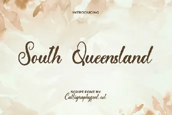 South Queensland font