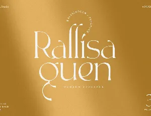 Rallisaguen font