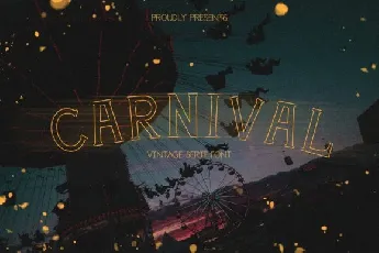 Carnival font