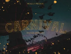 Carnival font