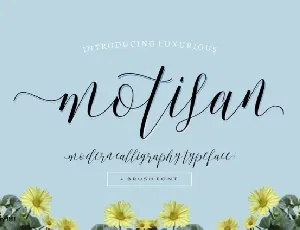 Motisan Script font