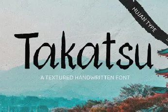 Takatsu Display font