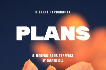 Plans font