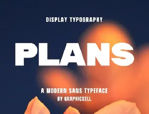 Plans font