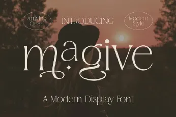 Magive font