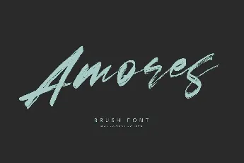 Amores font