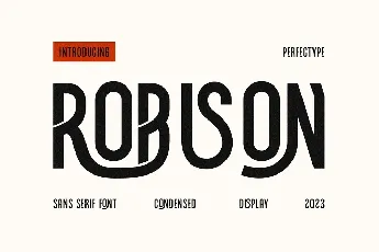 Robinson font