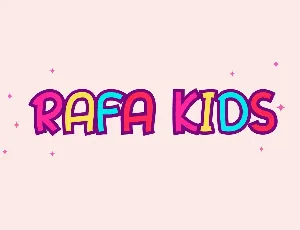 Rafa Kids Demo font