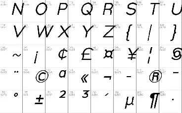 Nsai font