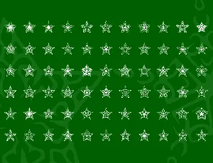 90 Stars BRK font