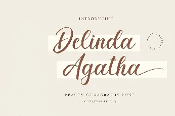 Delinda Agatha font