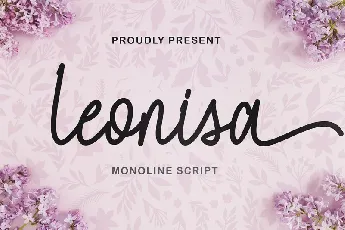 Leonisa font