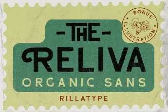 Reliva Sans Serif font