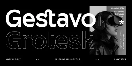 Gestavo Grotesk font