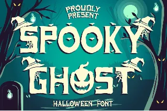 Spooky Ghost font