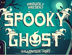 Spooky Ghost font