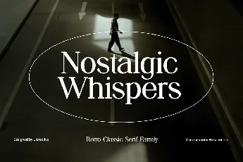 Nostalgic Whispers font