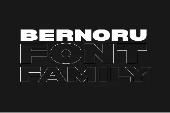 Bernoru font